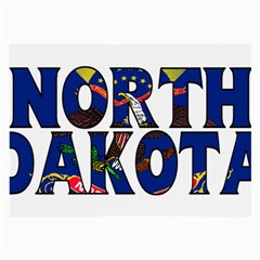 North Dakota Glasses Cloth (large)