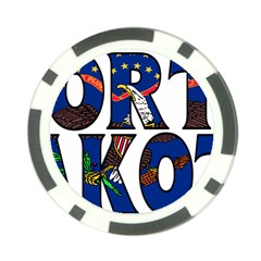 North Dakota Poker Chip