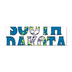 South Dakota Bumper Sticker Front