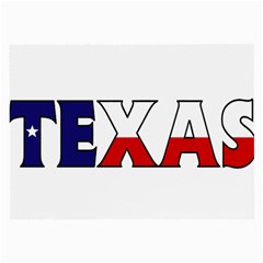 Texas Glasses Cloth (large, Two Sided) by worldbanners