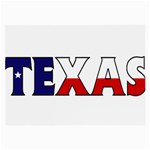 Texas Glasses Cloth (Large, Two Sided) Front