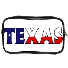 Texas Travel Toiletry Bag (one Side) by worldbanners