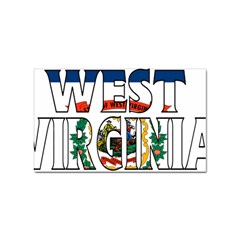 West Va Sticker (rectangle) by worldbanners