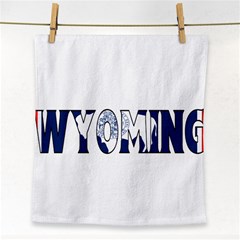 Wyoming Face Towel by worldbanners