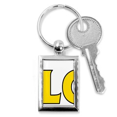 Belgium Key Chain (Rectangle)