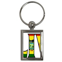 Bolivia Key Chain (rectangle) by worldbanners