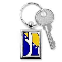 Bosnia Key Chain (rectangle) by worldbanners