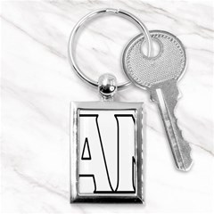 France Key Chain (rectangle) by worldbanners