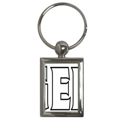 Nigeria Key Chain (rectangle) by worldbanners