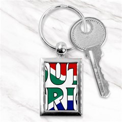 South Africa Key Chain (rectangle) by worldbanners