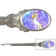 Framed Unicorn Letter Opener by mysticalimages