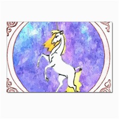 Framed Unicorn Postcard 4 x 6  (10 Pack) by mysticalimages