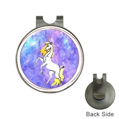 Framed Unicorn Hat Clip With Golf Ball Marker by mysticalimages