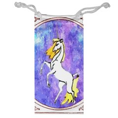 Framed Unicorn Jewelry Bag