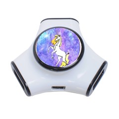 Framed Unicorn 3 Port Usb Hub by mysticalimages