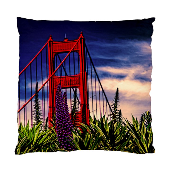 S F Golden Gate Bridge Cushion Case (Two Sides)