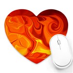 L239 Mouse Pad (Heart) Front