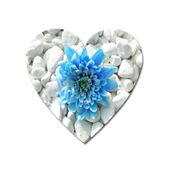 Blue Magnet (heart)