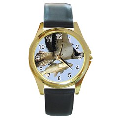 972365 574168389308603 1915470104 N Round Metal Watch (gold Rim)  by Contest1650504