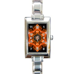 Smoke Art 1 Rectangular Italian Charm Watch