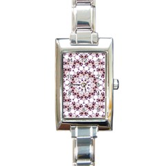 Abstract Smoke  (4) Rectangular Italian Charm Watch by smokeart