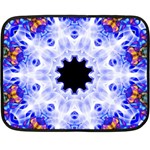 Smoke Art (5) Mini Fleece Blanket (Two-sided) 35 x27  Blanket Back