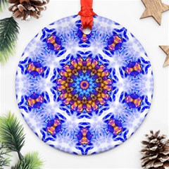 Smoke Art  (6) Round Ornament (two Sides) by smokeart