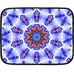 Smoke Art  (6) Mini Fleece Blanket (Two-sided) 35 x27  Blanket Back