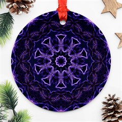 Smoke Art (7) Round Ornament by smokeart