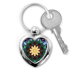 Smoke Art  (9) Key Chain (heart) by smokeart