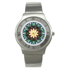 Smoke Art  (9) Stainless Steel Watch (unisex) by smokeart