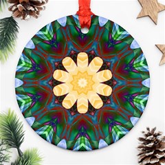 Smoke Art  (9) Round Ornament (two Sides) by smokeart