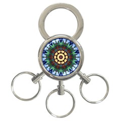 Smoke Art  (10) 3-ring Key Chain