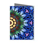 Smoke art  (10) Mini Greeting Card (8 Pack) Left