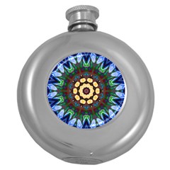 Smoke art  (10) Hip Flask (Round)