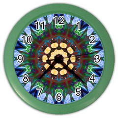 Smoke art  (10) Wall Clock (Color)