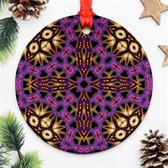 Smoke Art  (11) Round Ornament