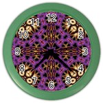 Smoke Art  (11) Wall Clock (Color) Front