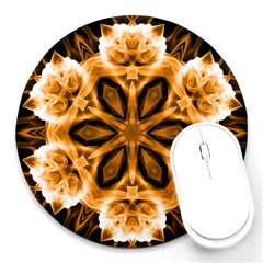 Smoke Art (12) 8  Mouse Pad (round) by smokeart