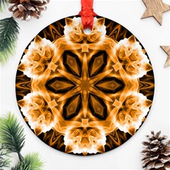 Smoke Art (12) Round Ornament by smokeart