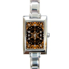  Smoke Art (13) Rectangular Italian Charm Watch by smokeart