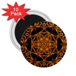  Smoke art (14) 2.25  Button Magnet (10 pack) Front