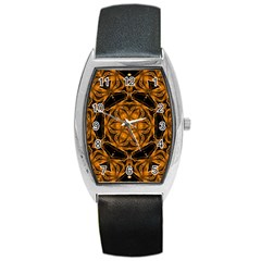  Smoke Art (14) Tonneau Leather Watch by smokeart