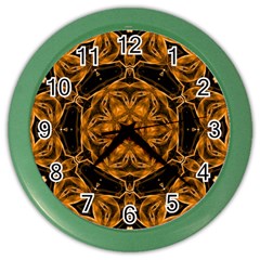  Smoke Art (14) Wall Clock (color) by smokeart