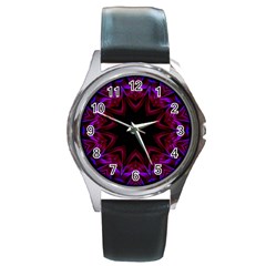 Smoke Art  (15) Round Metal Watch (silver Rim) by smokeart