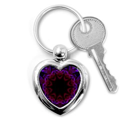 Smoke Art  (15) Key Chain (heart) by smokeart