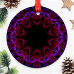 Smoke art  (15) Round Ornament (Two Sides) Front