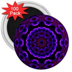   (16) 3  Button Magnet (100 pack) Front