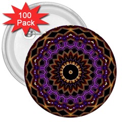 Smoke Art (18) 3  Button (100 Pack) by smokeart