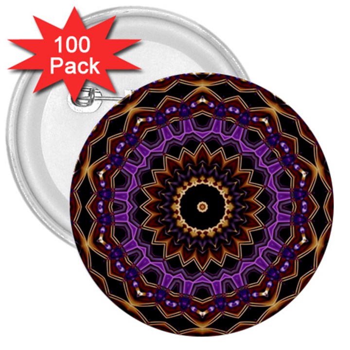 Smoke art (18) 3  Button (100 pack)